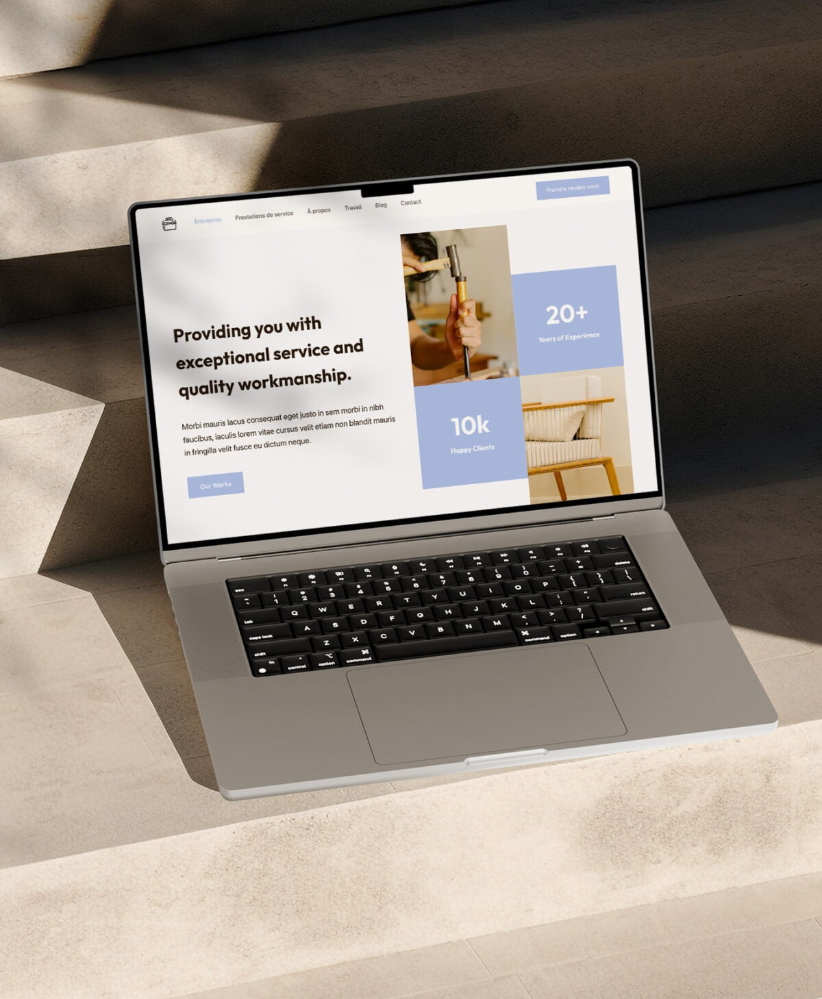 Site Internet Artisan - Présence en Ligne à Petit Prix - M Ta Com