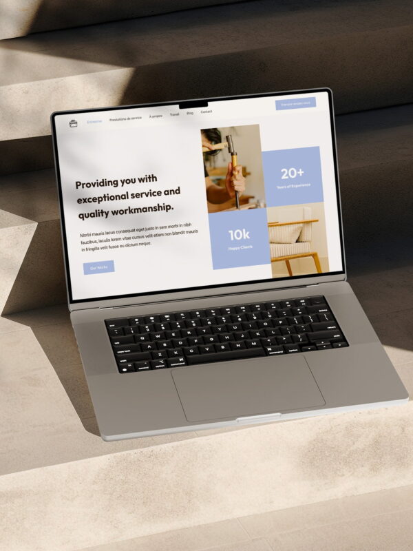 Site Internet Artisan - Présence en Ligne à Petit Prix - M Ta Com
