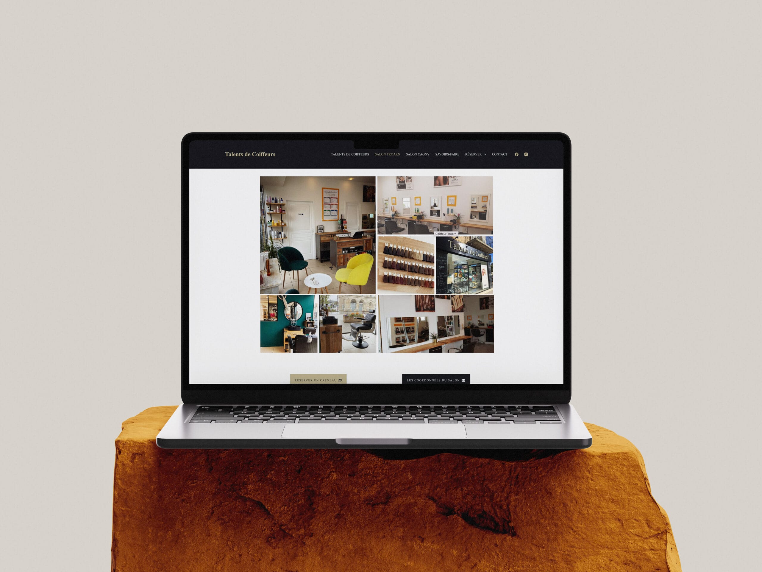 creation site internet coiffeur talents de coiffeurs - M TA COM