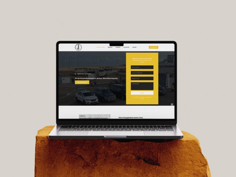 Création d'un Site Vitrine : Taxis de la Côte