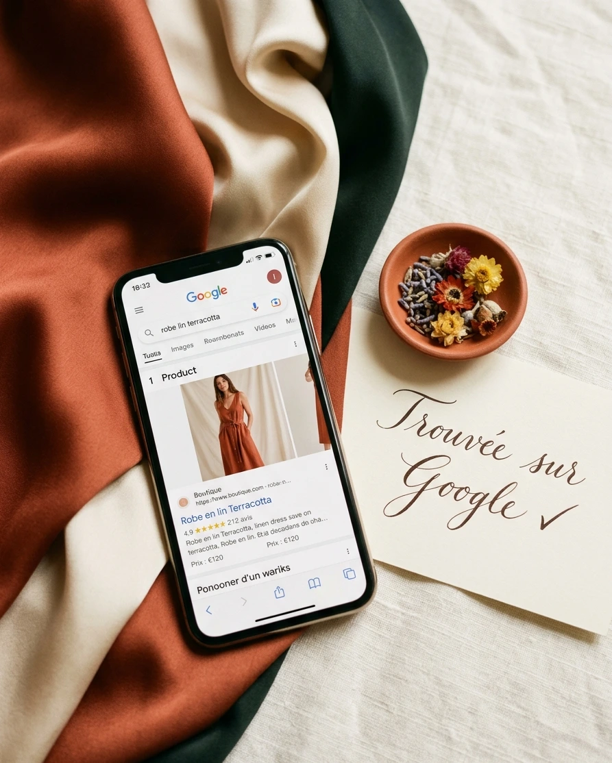 Boost Catalogue — 50 fiches WooCommerce optimisées Fiche produit WooCommerce visible en premier résultat Google