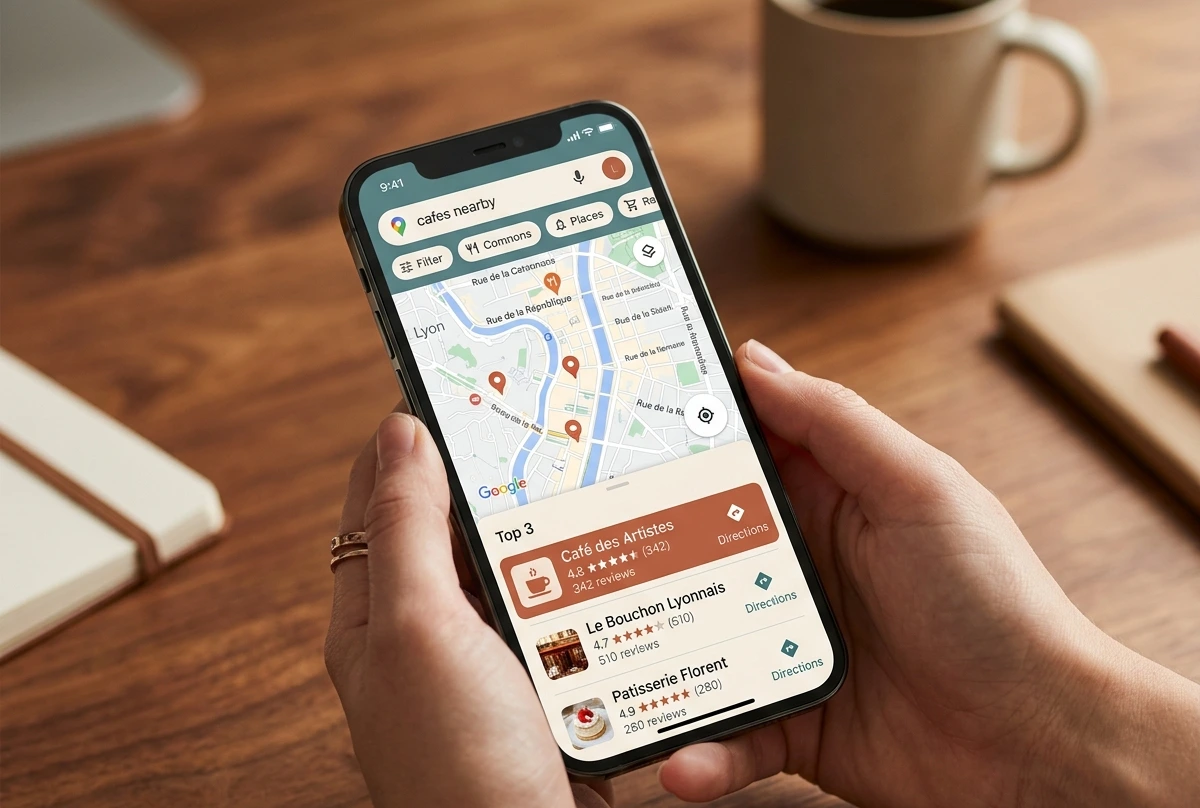 SEO local Google Normandie — M TA COM, optimisation Google Maps et moteurs IA