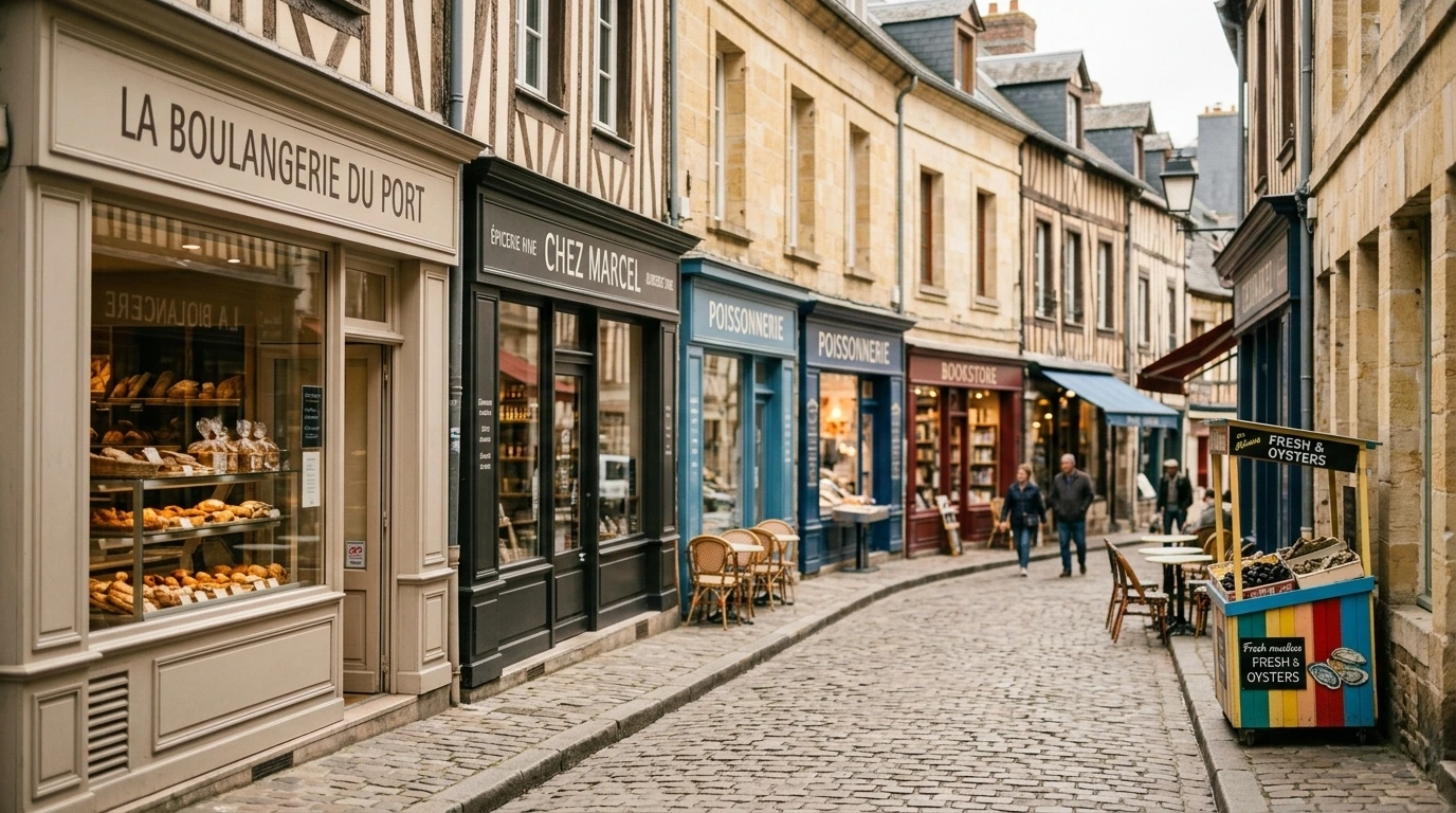 commerçants et artisans normandie, boutiques locales