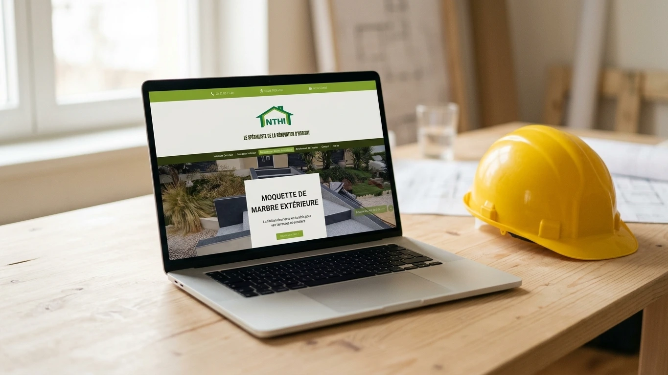 NTHI Bâtiment — blog SEO rédigé par M TA COM en Normandie